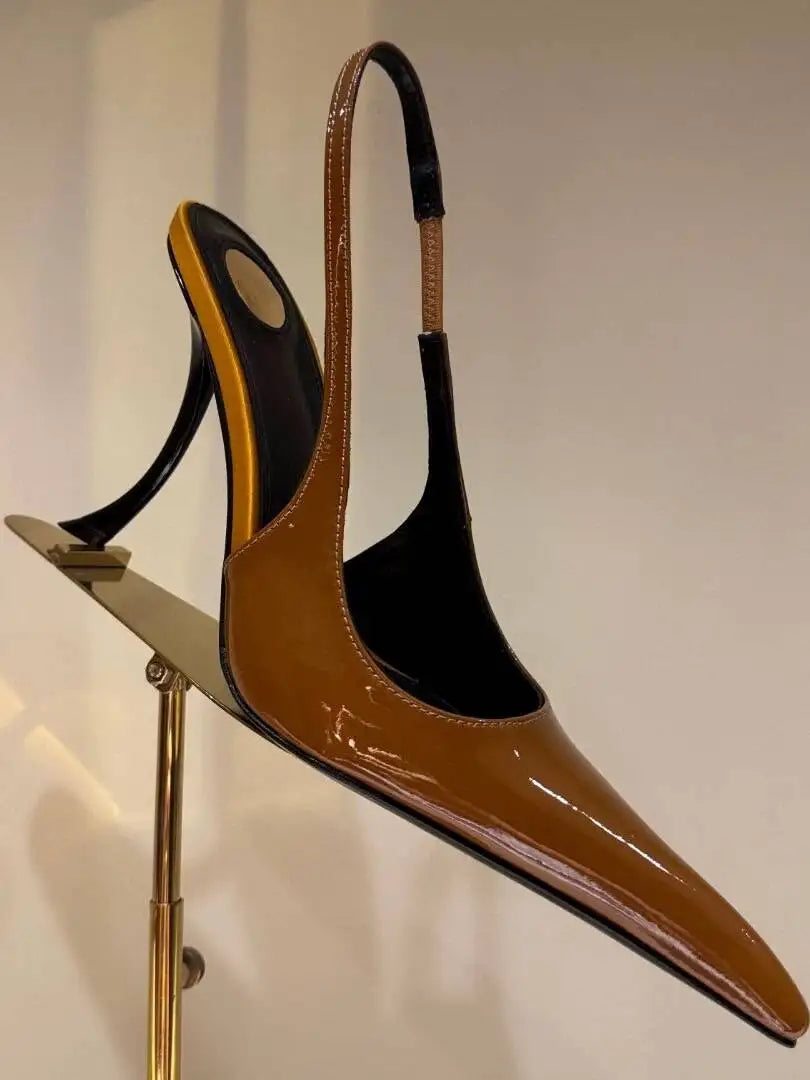 Women's Summer New Slim Fit High-heeled Sandals, Fashionable Fashion Show Pointed Party Wedding 34-43 Women's Large Sandals