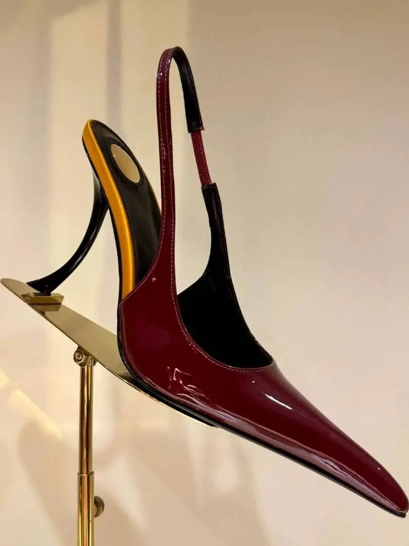 Women's Summer New Slim Fit High-heeled Sandals, Fashionable Fashion Show Pointed Party Wedding 34-43 Women's Large Sandals